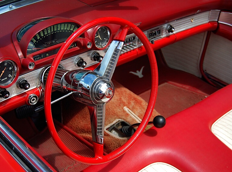 1955 Ford Thunderbird Mittaristo PD
