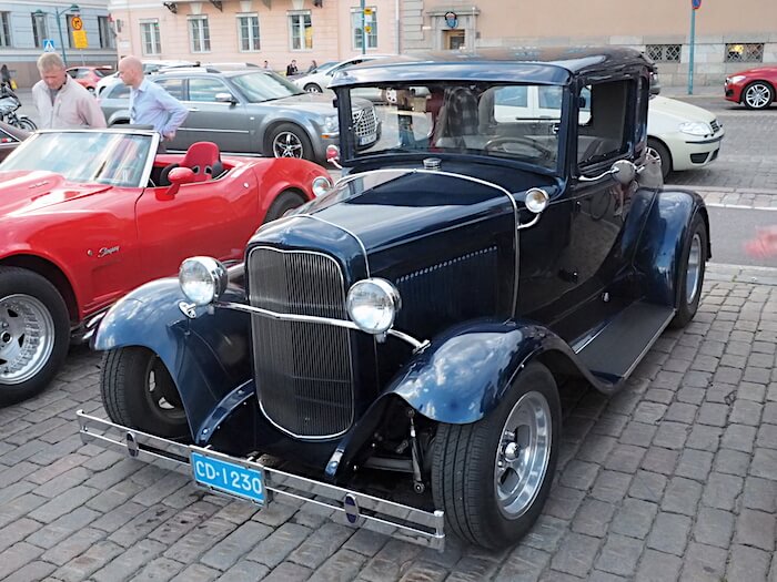 1930 Ford Model A 5w coupe. Kuva: Kai Lappalainen, lisenssi: CC-BY-40.