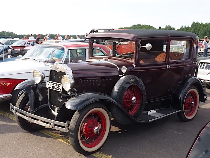 1930 Ford Model A. Kuva: Kai Lappalainen, lisenssi: CC-BY-40.