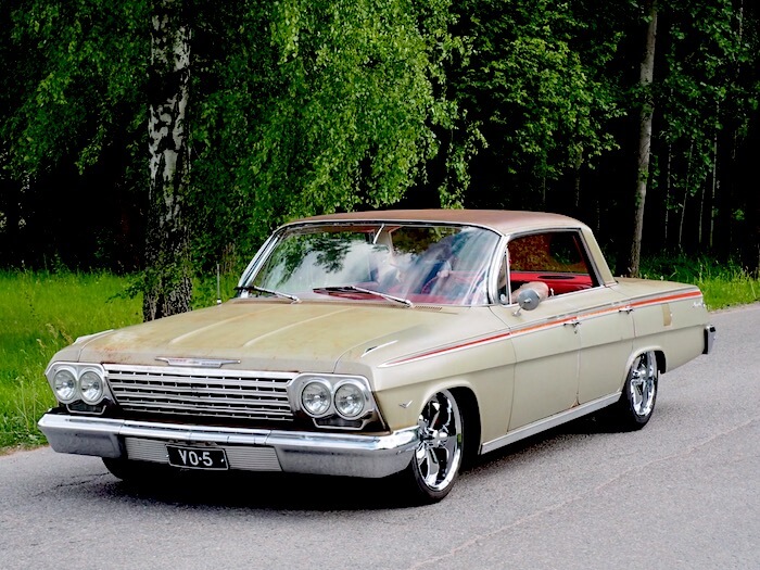 1962 Chevrolet Impala 4d hardtop. Kuva: Kai Lappalainen, lisenssi: CC-BY-40.