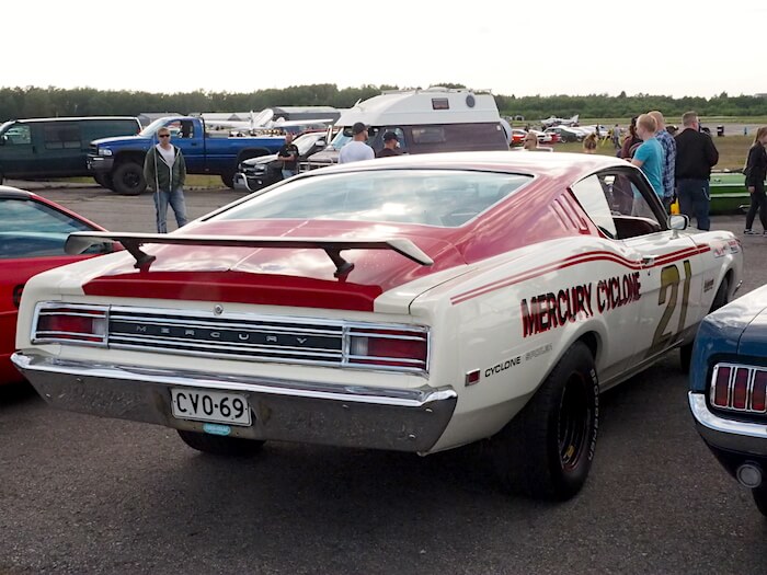 1969 Mercury Cyclone Spoiler II. Kuva: Kai Lappalainen, lisenssi: CC-BY-40.