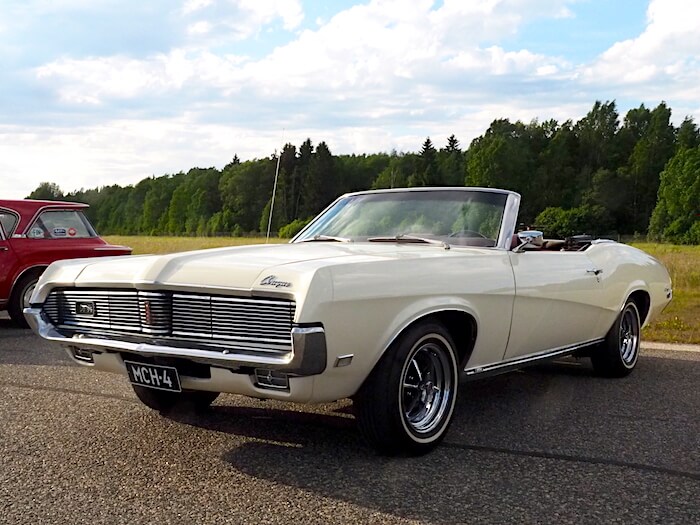 1969 Mercury Cougar Convertible. Kuva: Kai Lappalainen, lisenssi: CC-BY-40.