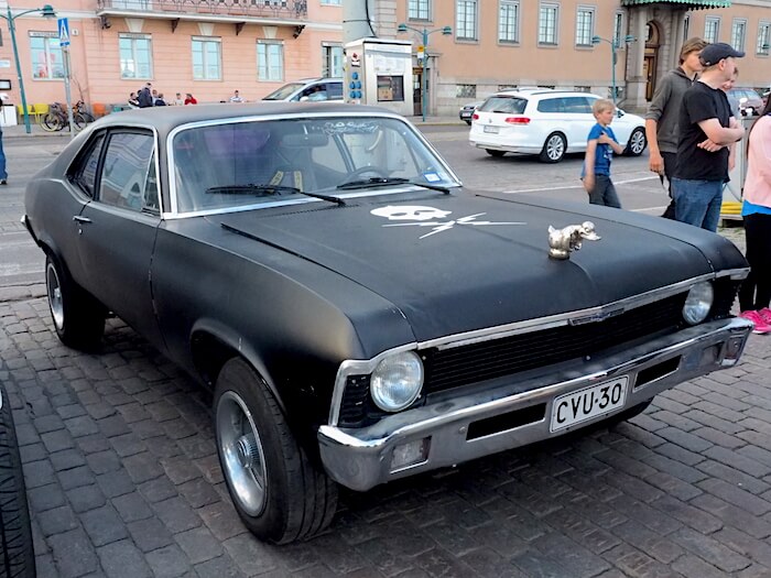 1970 Chevrolet Nova. Kuva: Kai Lappalainen, lisenssi: CC-BY-40.