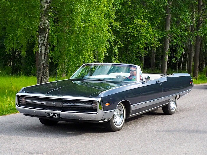 1970 Chrysler 300 convertible. Kuva: Kai Lappalainen, lisenssi: CC-BY-40.