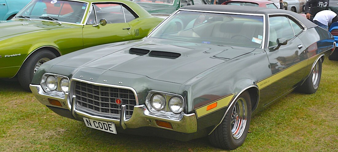 1972 Ford Gran Torino Fastback. Tekijä: GPS 56, lisenssi: CC-BY-20.