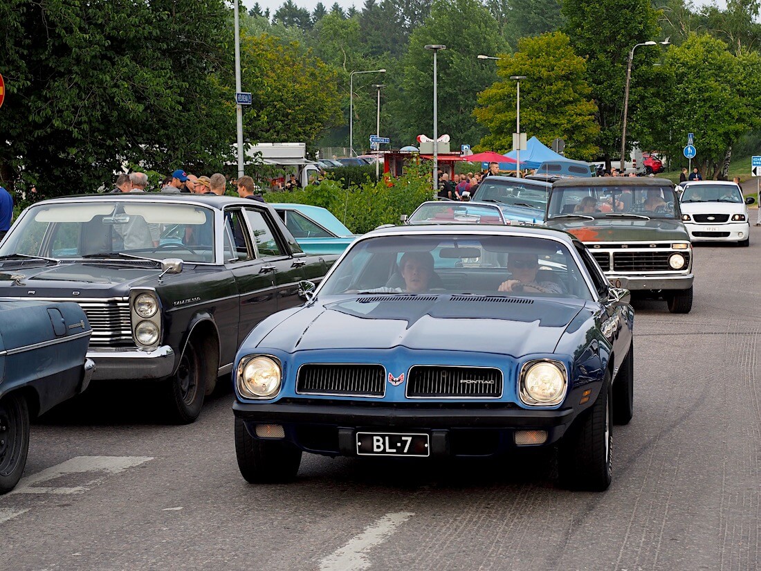 1974 Pontiac Firebird Sport Coupe. Tekijä: Kai Lappalainen, lisenssi: CC-BY-40.