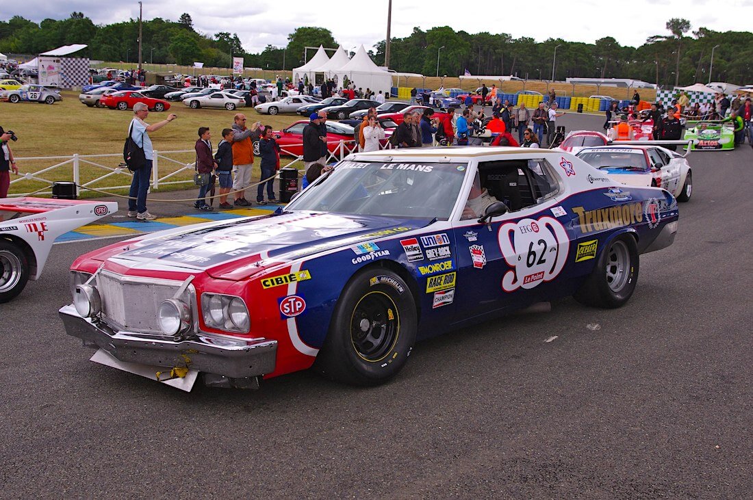 1976 Ford Gran Torino Nascar LeMans. Tekijä: David Merrett, lisenssi: CCBY20.