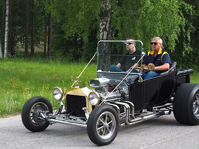 Ford T-Bucket rodi. Kuva: Kai Lappalainen, lisenssi: CC-BY-40