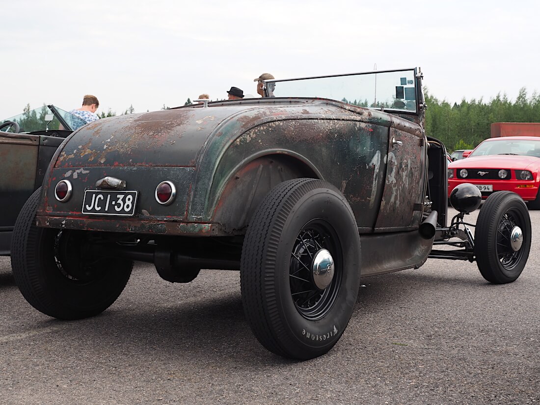 1930 Ford A Roadster. Tekijä: Kai Lappalainen. Lisenssi: CC-BY-40.