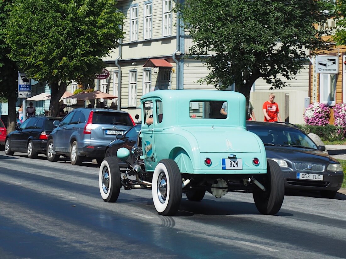 1931 Ford Model A rodi kadulla. Tekijä: Kai Lappalainen, lisenssi: CC-BY-40.