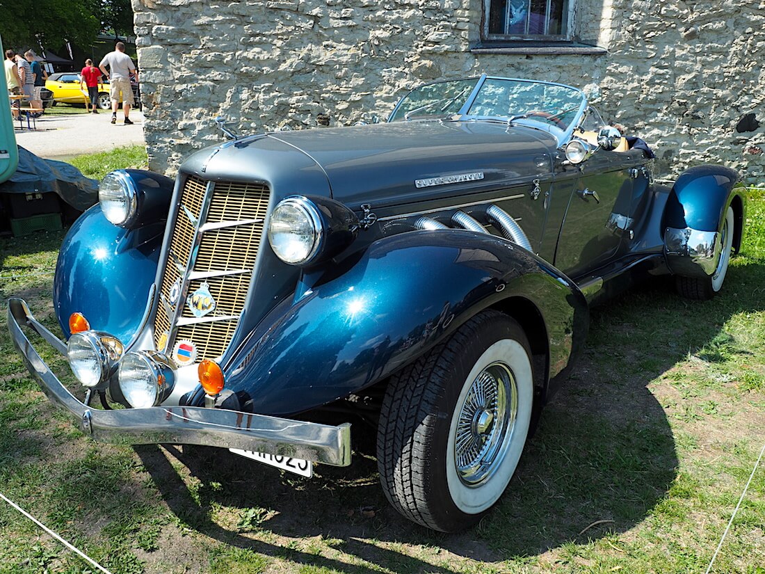 1936 Auburn 876 Speedster Boattail. Tekijä: Kai Lappalainen, lisenssi: CC-BY-40.