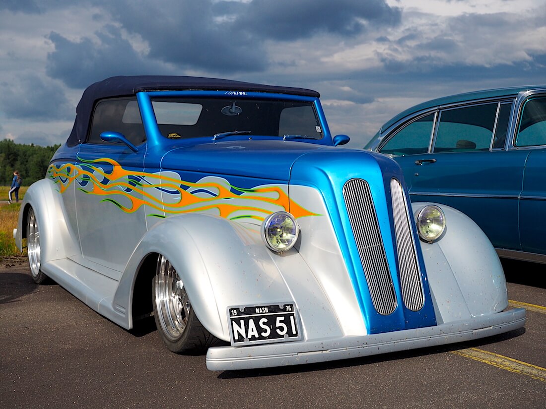 1938 Nash Lafayette coupe cabrio. Tekijä: Kai Lappalainen, lisenssi: CC-BY-40.