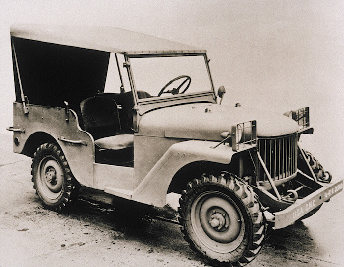 1940 Willys Quad prototyyppi. Tekijä: Fiat Chrysler Automobiles US Media.