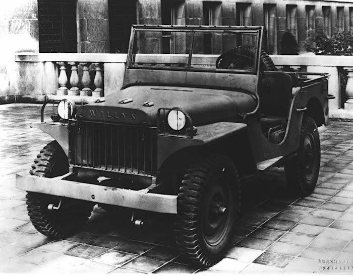 1941 Willys MA voitti armeijan tarjouskilpailun. Tekijä: Fiat Chrysler Automobiles US Media.