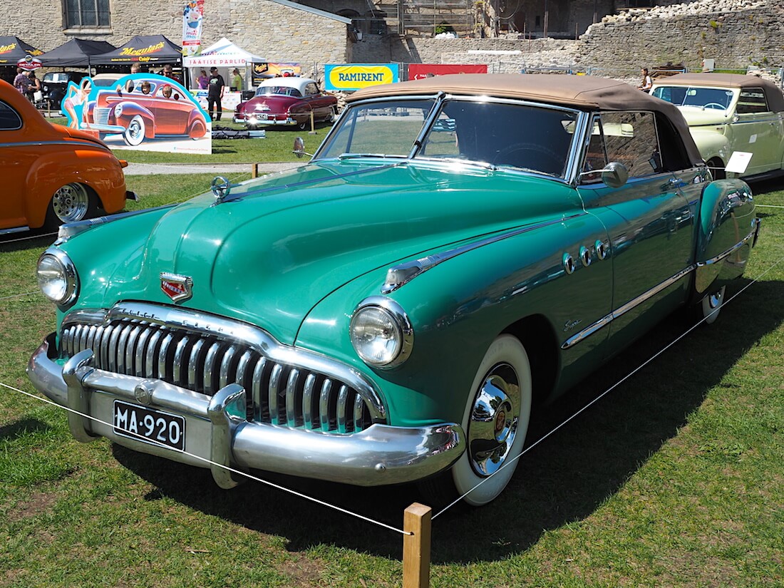 1949 Buick Super 248cid Fireball Eight. Tekijä: Kai Lappalainen, lisenssi: CC-BY-40.