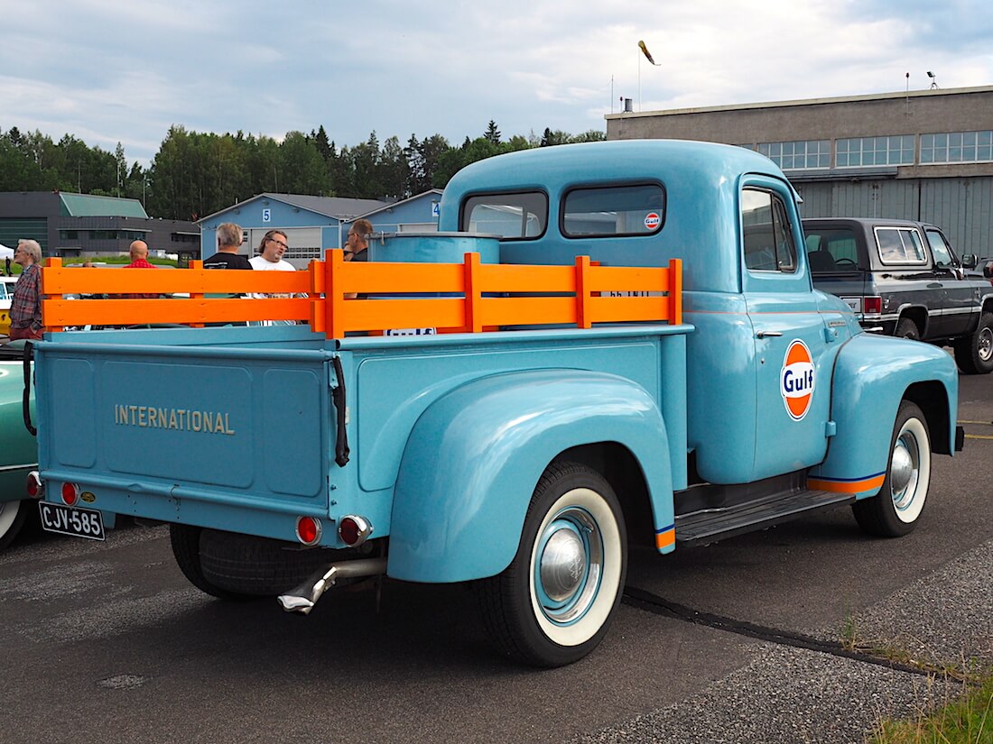 1955 International R100 Pickup. Tekijä: Kai Lappalainen, lisenssi: CC-BY-40.