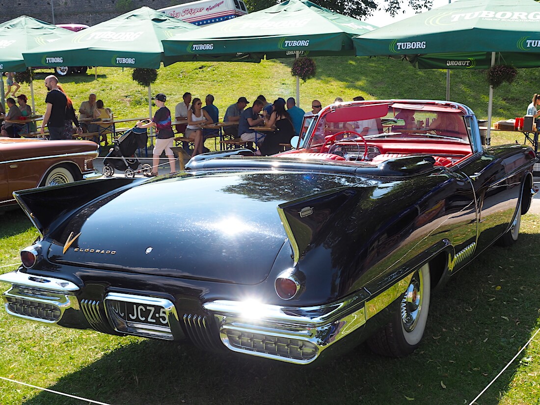 1958 Cadillac Eldorado Biarritz convertible. Tekijä: Kai Lappalainen, lisenssi: CC-BY-40.