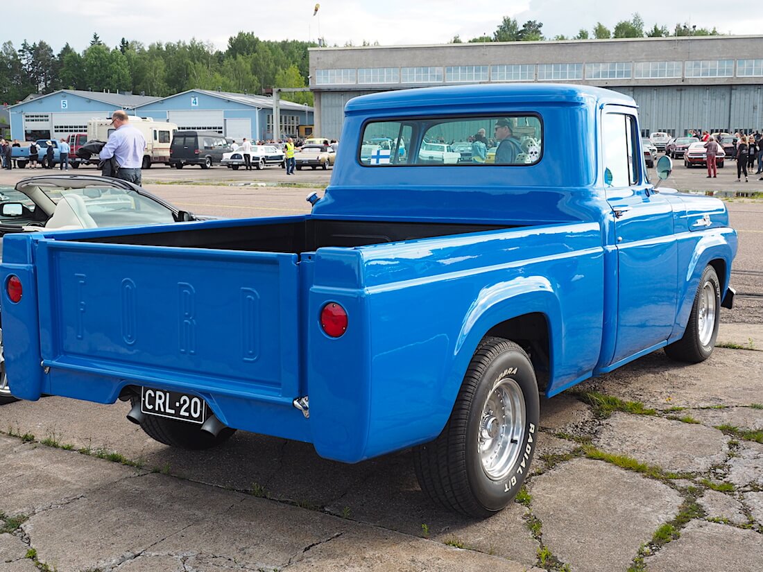 1959 Ford F100 pickup custom. Tekijä: Kai Lappalainen, lisenssi: CC-BY-40.