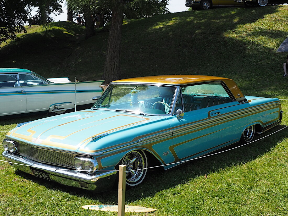 1962 Ford Galaxie 500XL 406cid. Tekijä: Kai Lappalainen, lisenssi: CC-BY-40.