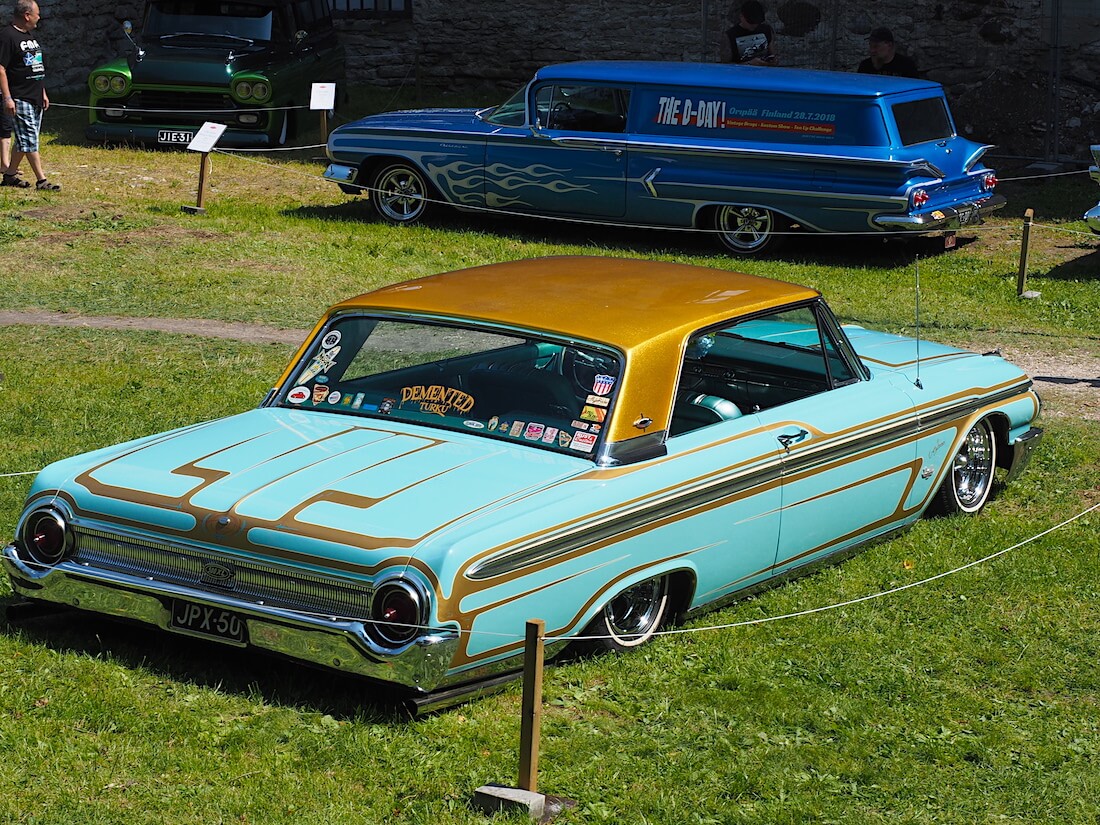 1962 Ford Galaxie 500XL custom. Tekijä: Kai Lappalainen, lisenssi: CC-BY-40.