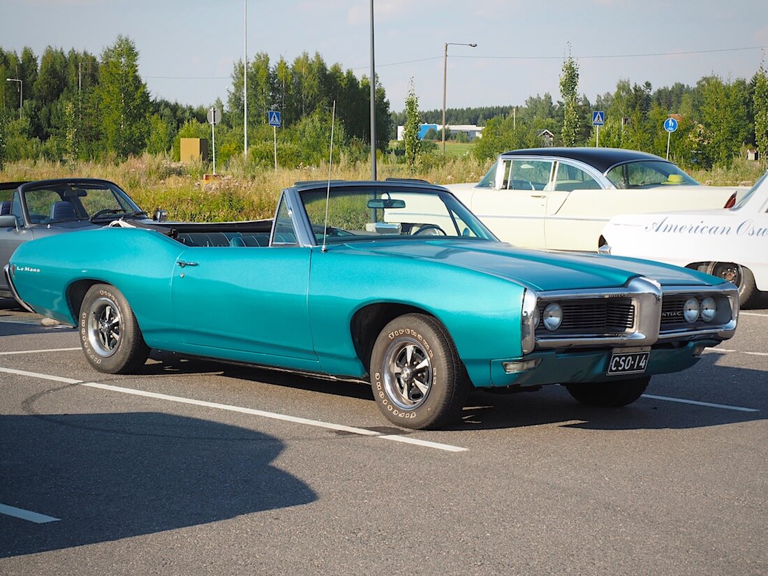 1968 Pontiac Le Mans convertible 350cid. Tekijä: Kai Lappalainen. Lisenssi: CC-BY-40.