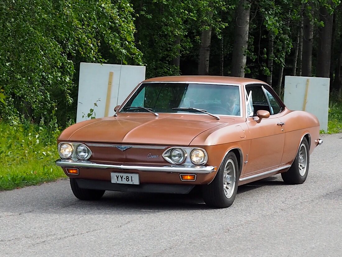 1969 Chevrolet Corvair. Tekijä: Kai Lappalainen, lisenssi: CC-BY-40.