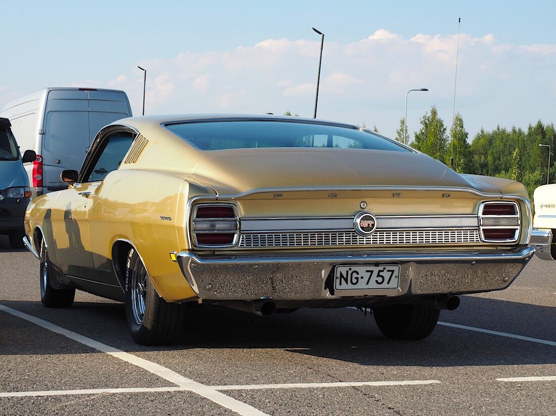 1969 Ford Torino GT Sportsroof. Tekijä: Kai Lappalainen. Lisenssi: CC-BY-40.