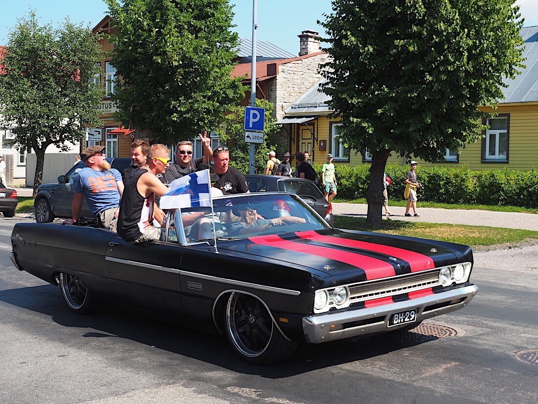 1969 Plymouth Fury III convertible. Tekijä: Kai Lappalainen, lisenssi: CC-BY-40.