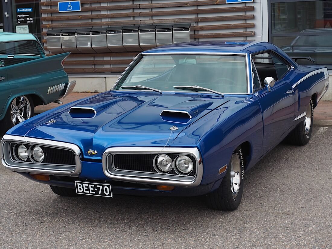 1970 Dodge Super Bee 440cid. Tekijä: Kai Lappalainen. Lisenssi: CC-BY-40.