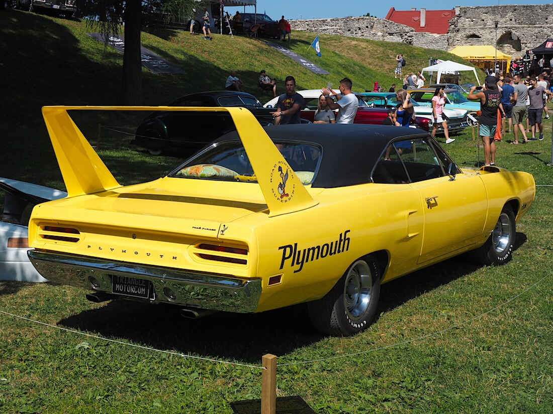 1970 Plymouth Road Runner Superbird American Beauty 2018. Tekijä: Kai Lappalainen, lisenssi: CC-BY-40.