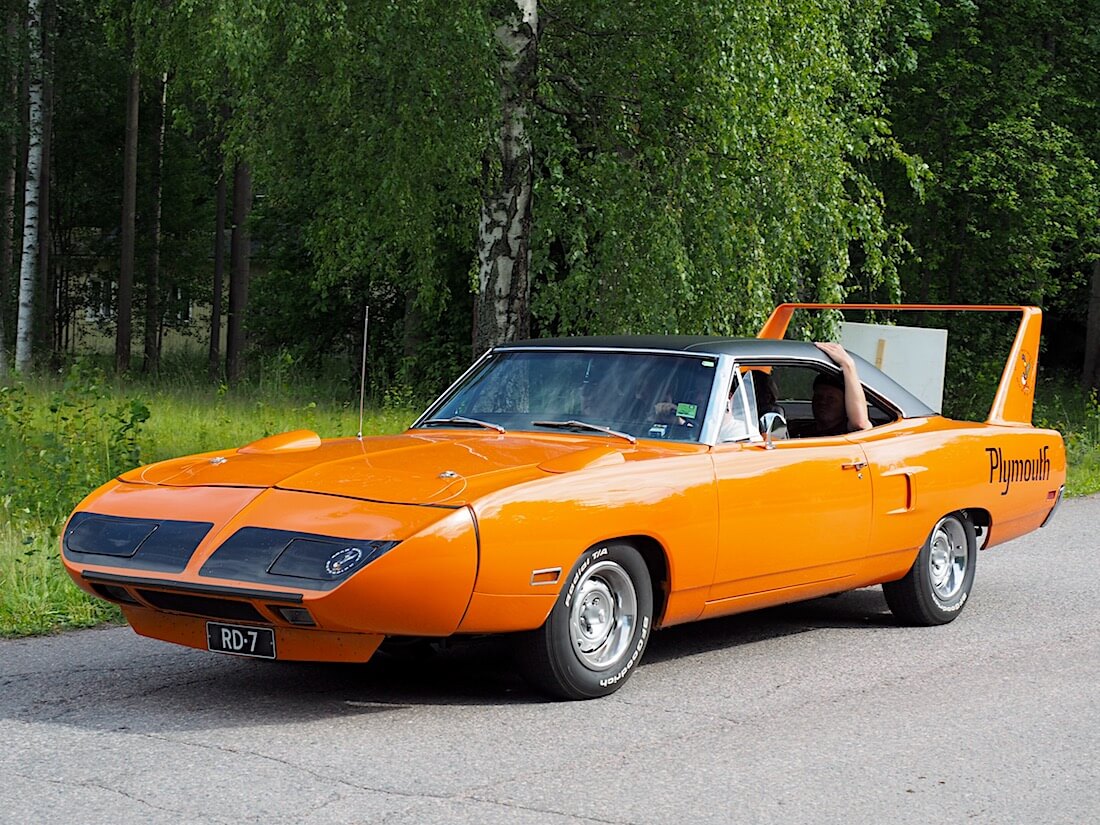 1970 Plymouth Road Runner Superbird. Tekijä: Kai Lappalainen, lisenssi: CC-BY-40.