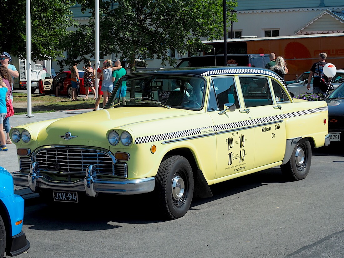 1971 Checker Marathon cab American Beauty 2018. Tekijä: Kai Lappalainen, lisenssi: CC-BY-40.