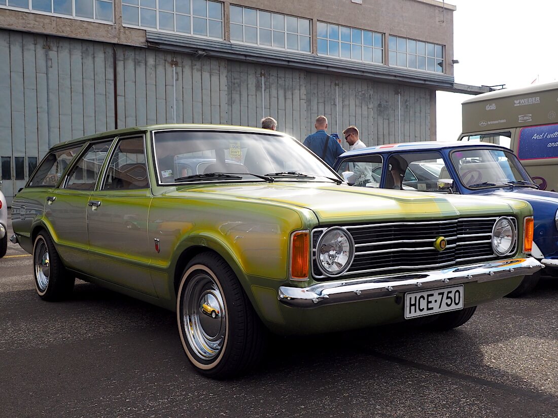 1974 Ford Taunus L STW 1600 custom. Tekijä: Kai Lappalainen, lisenssi: CC-BY-40.