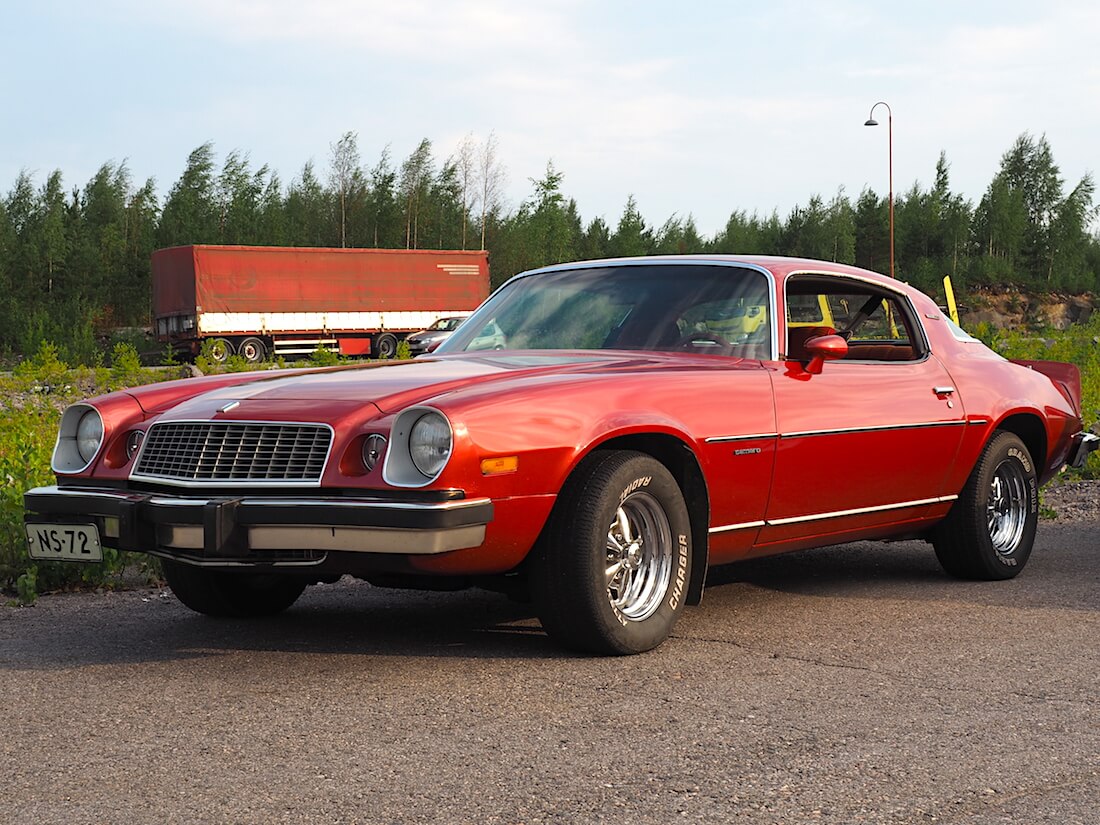 1977 Chevrolet Camaro Type LT Suomi-auto. Tekijä: Kai Lappalainen. Lisenssi: CC-BY-40.