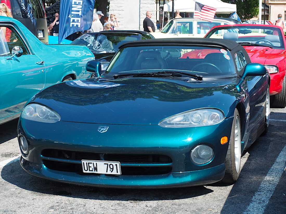 1995 Dodge Viper. Tekijä: Kai Lappalainen, lisenssi: CC-BY-40.