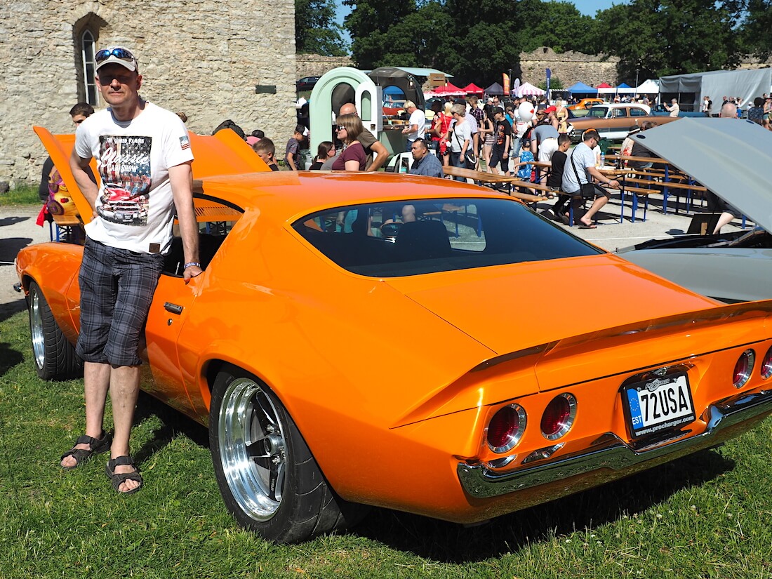 Erki Engineering 1972 Chevrolet Camaro. Tekijä: Kai Lappalainen, lisenssi: CC-BY-40.