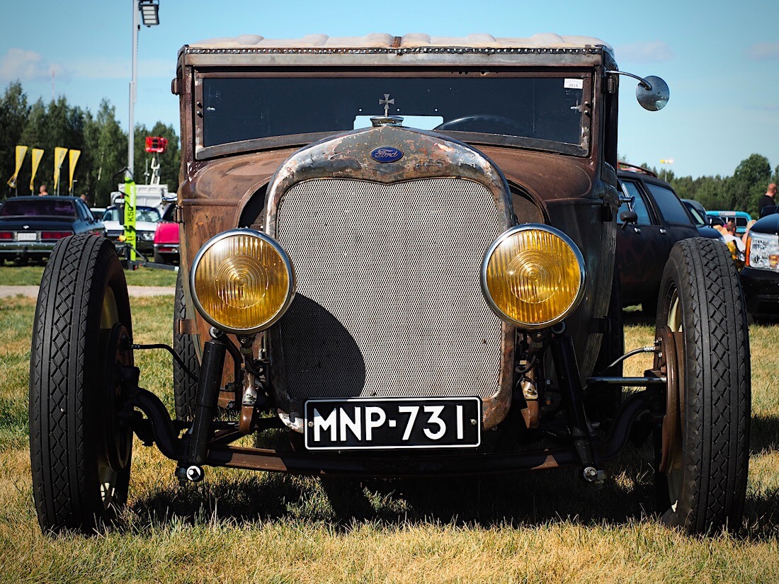 1928 Ford A Pickup ratrod rottarodi. Kuvan tekijä: Kai Lappalainen. Lisenssi: CC-BY-40.