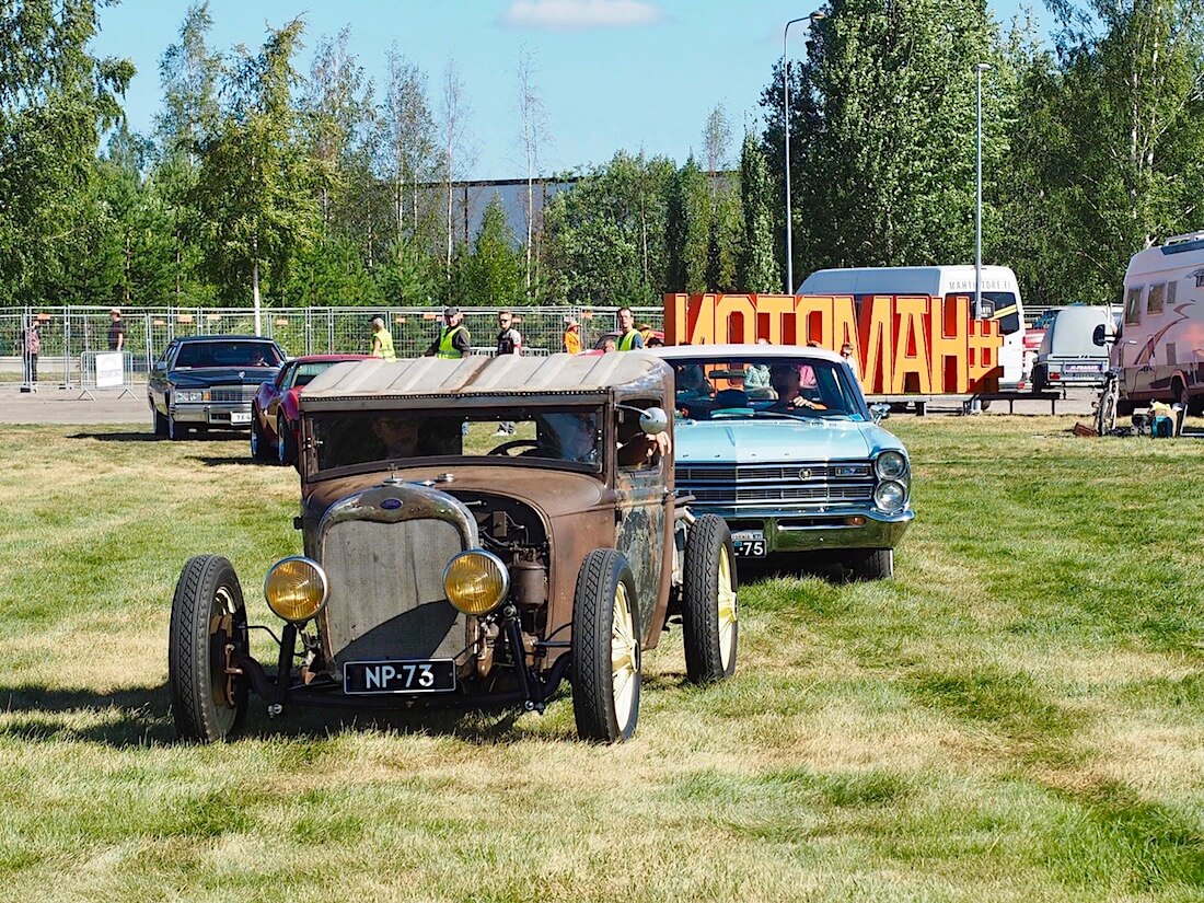 1928 Ford Model A Pickup ratrod. Kuvan tekijä: Kai Lappalainen. Lisenssi: CC-BY-40.