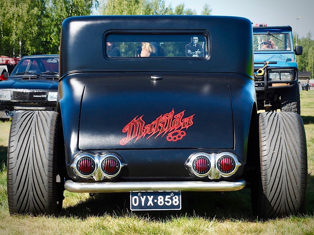 1928 Hudson Essex Coupe rodi takaa. Kuvan tekijä: Kai Lappalainen. Lisenssi: CC-BY-40.