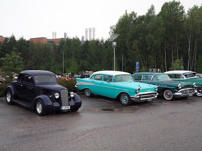 1935 Plymouth Business Coupe Custom Espoon Cruising tapahtumassa. Kuvan tekijä: Kai Lappalainen. Lisenssi: CC-BY-40.