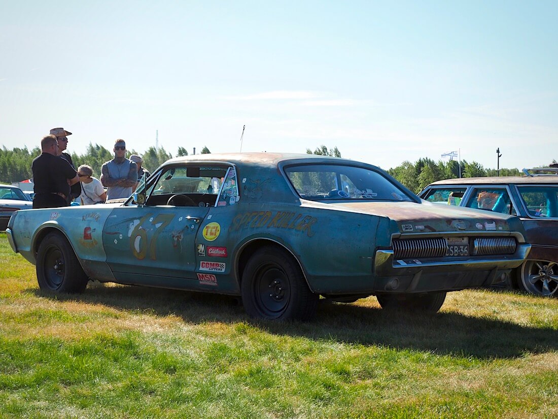 1967 Mercury Cougar 2d Hardtop rotta-look. Kuvan tekijä: Kai Lappalainen. Lisenssi: CC-BY-40.