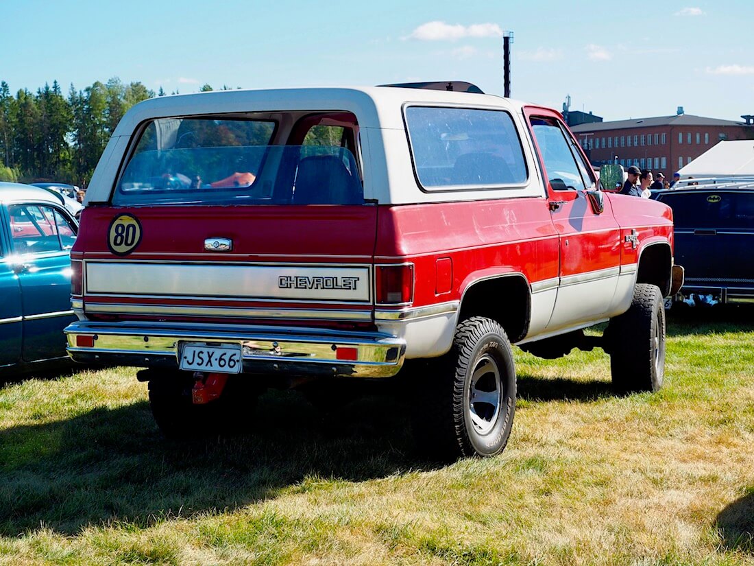 1978 Chevrolet K5 Blazer 4x4 400cid diesel-V8. Kuvan tekijä: Kai Lappalainen. Lisenssi: CC-BY-40.