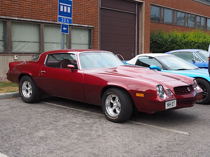 1979 Chevrolet Camaro 350cid Sport Coupe. Kuvan tekijä: Kai Lappalainen. Lisenssi: CC-BY-40.