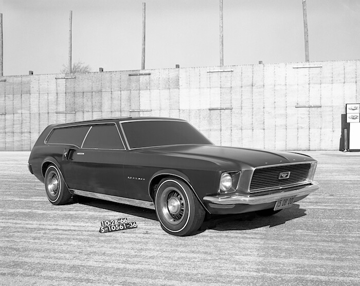 Ford Mustang Wagon farmarimallin prototyyppi. Kuvan copyright: Ford Motor Company.