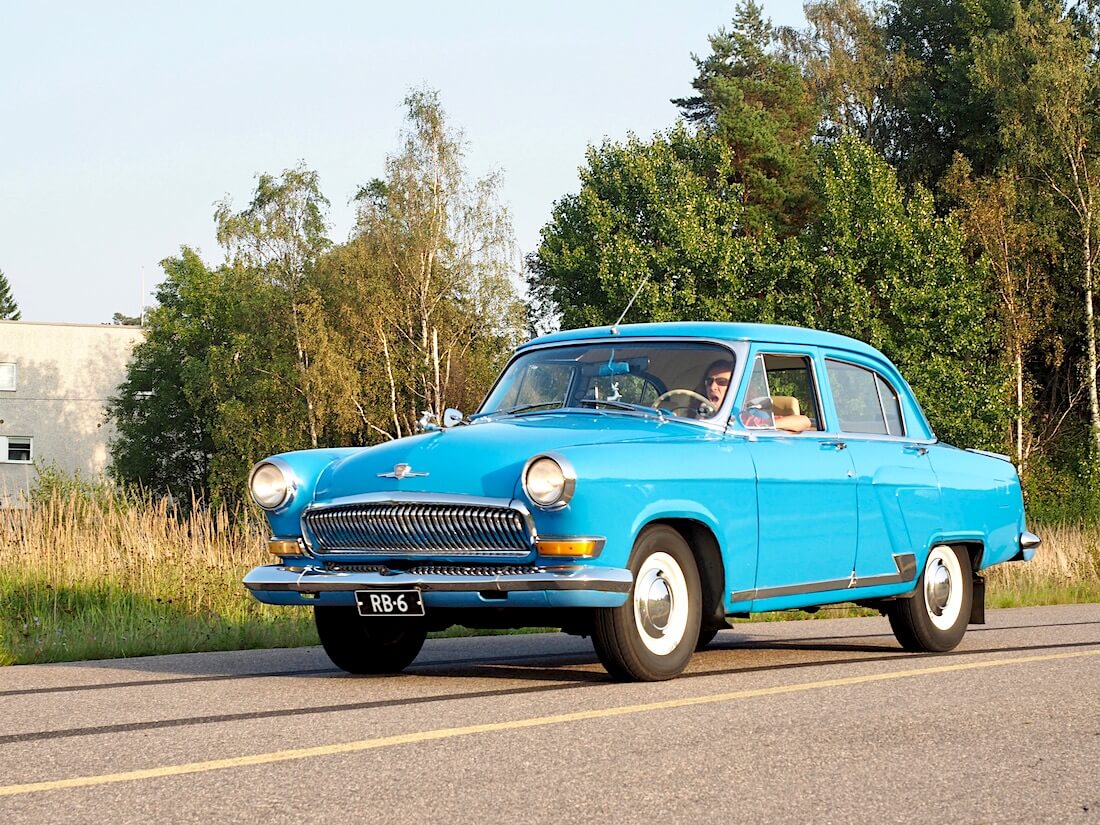 1964 Volga GAZ21 tuontiauto Venäjältä. Tekijä: Kai Lappalainen. Lisenssi: CC-BY-40.