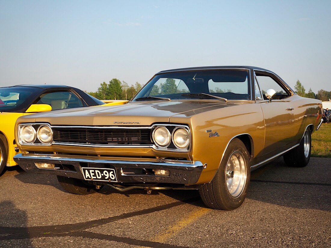 1968 Plymouth Satellite 2d Hardtop 440cid V8. Tekijä: Kai Lappalainen. Lisenssi: CC-BY-40.