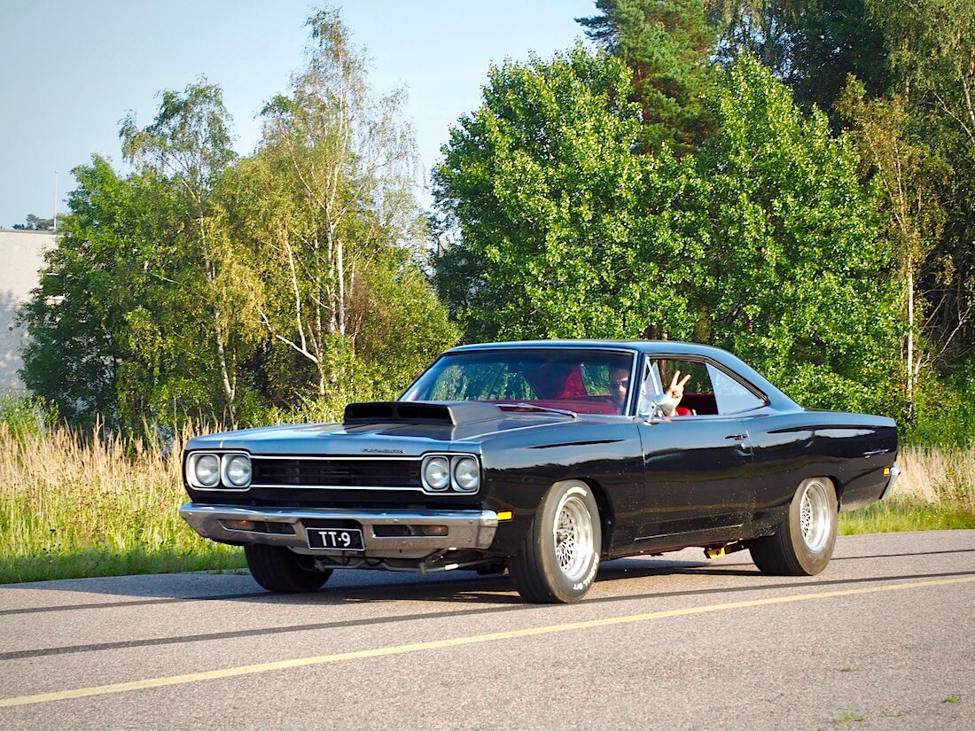 1969 Plymouth Satellite 440cid. Tekijä: Kai Lappalainen. Lisenssi: CC-BY-40.