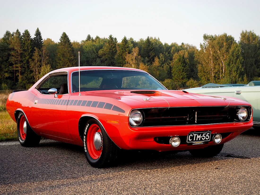 1970 Plymouth Cuda 340cid 2d Hardtop. Tekijä: Kai Lappalainen. Lisenssi: CC-BY-40.