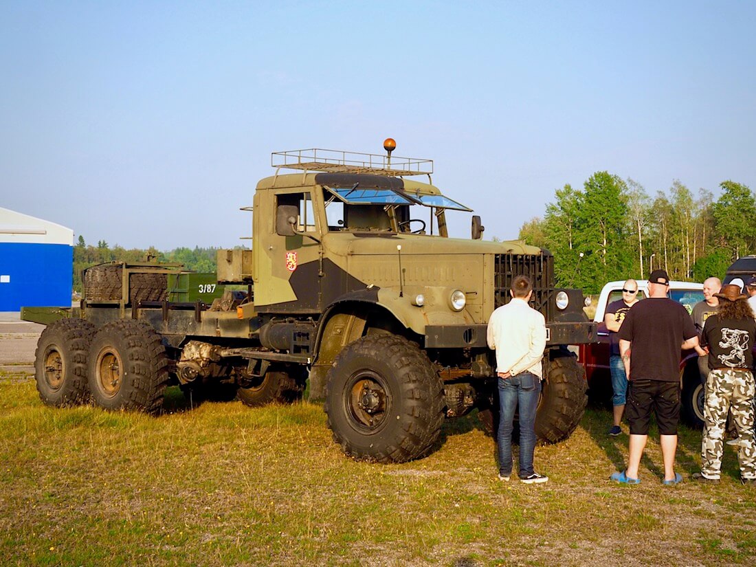 1987 KrAZ 255B 6x6 kuorma-auto Malmilla. Tekijä: Kai Lappalainen. Lisenssi: CC-BY-40.