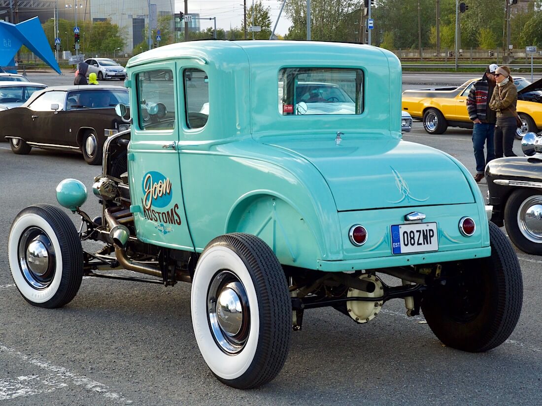 1930 Ford Model A Joonkustoms Hiboy. Tekijä: Kai Lappalainen. Lisenssi: CC-BY-40.